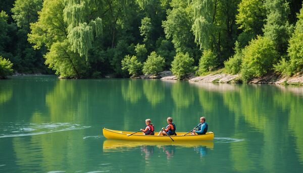 Canoë sur la dordogne : itinéraires faciles pour les familles